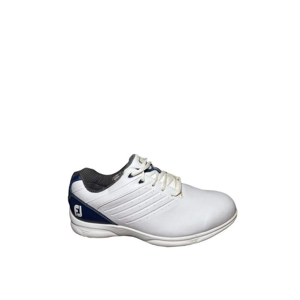 FootJoy Arc SL 2 Men's White & Navy Golf Shoe size 10.5 Wide